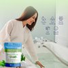 Stress Relief Bath Salt 32 Ounces Epsom Salt with Natural Spearmint and Eucalyptus Essential Oils Plus Vitamin C in BPA-Free Pouch with Easy Press-Lock Seal