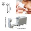 YWDKJGS 3 Pack Nose Piercing Kit, Disposable Safety Self Nose Piercing Gun with 10 Piece Nose Rings Studs, Home Nose Percinging Kit Gun Tools