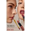 JOSURBEAUTY Lip Duo Liner and Lipstick - Long-lasting Waterproof Lip Color with Lip Liner Pencil - Ideal Lip Gloss for Women