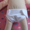 Baby Doll 6 Pack White Diapers | Baby Doll Diapers, Doll Diapers, Pretend Diapers, Baby Dolls Diapers, Baby Doll Diapers Reusable, Diaper Doll