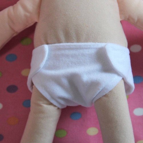 Baby Doll 6 Pack White Diapers | Baby Doll Diapers, Doll Diapers, Pretend Diapers, Baby Dolls Diapers, Baby Doll Diapers Reusable, Diaper Doll
