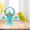 Oooct Bird Foraging Toys, Parrot Rotating Feeders, Bird Chewing Toys, Bird Enrichment Toys, Bird Cage Accessories, Suitable for Birds Parrots Parakeets Cockatiels Conures Lovebirds