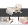 4 Pieces Hot Roller Clips Plastic Hair Curler Claw Clips Plastic Hair Rollers Replacement Roller Clips for Women Girls Hair Section Styling(White)