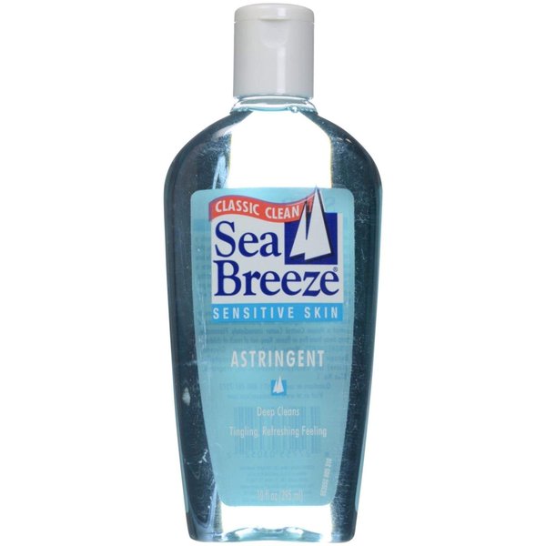 4 Set. Sea Breeze Actives Sensitive Skin Astringent - 10 Oz