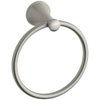 KOHLER K-13435-BN Coralais -Towel Ring, Vibrant Brushed Nickel