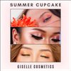 Giselle Cosmetics Summer Cupcake Mineral Eye Shadow Pallet, Organic Makeup Kit with Brown Eyeshadow, Nutural Eyeshadow, Mineral Powder, Contour Kit, Highlighter Palette, Hypoallergenic Eyeshadow