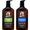 Dr. Squatch Men's Natural Lotion Non-Greasy Men's Lotion - 24-hour moisturization hand and body lotion - Made with Shea Butter, Coconut Oil, and Vitamin E - Cool Fresh Aloe and Fresh Falls (2 Pk)