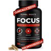 8-IN-1 Focus and Energy Supplements, Nootropic Memory Supplement for Brain Health | Organic Lion's Mane & Rhodiola | Cognizin Citicoline & CognatiQ | Caffeine & L-Theanine | Huperzine-A & Vitamin B12