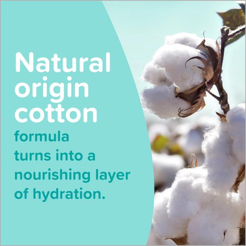 Johnson's CottonTouch Newborn Baby Face and Body Lotion, Hypoallergenic Moisturization for Baby's Skin, Made with Real Cotton, Paraben-Free, Dye-Free, 13.6 fl. oz