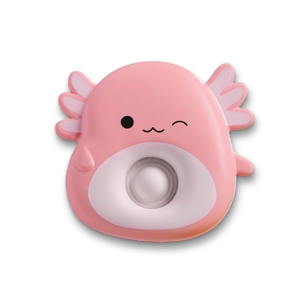 Top Trenz Slow-Rise Squishy Cloud Pop -Squishmallows Archie The Axolotyl-Stress-Relieving Sensory Toy, Ideal for Classroom Focus, Party Favors, Features Exciting Axolotl Design