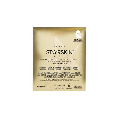 THE GOLD MASK™ VIP Revitalizing Luxury Bio-Cellulose Face Mask
