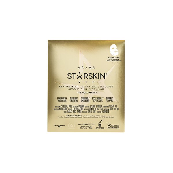 THE GOLD MASK™ VIP Revitalizing Luxury Bio-Cellulose Face Mask