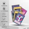500 Counts Card Sleeves for Trading Cards, FOTEEMO Yu-gi-oh Card Sleeve Japanese Small Card Sleeves Yugioh Soft Card Sleeves Protect Your Japanese Sized Trading Cards Never Tear (62 * 89mm)