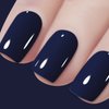 Vishine Gelpolish Manicure DIY Long-lasting Gel Nail Polish Lacquer Shiny Color UV LED Soak Off Glitter Midnightblue(1029)