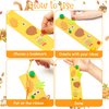 X1zuue 32 Sets Fall DIY Bookmarks Craft Kit AutumnBlank Bookmark with Maple Leaf Wiggle Eyes Foam Stickers Pom-pom Art Reading Rewards Gift Fall Thanksgiving Party Decorations Favors Supplies for Kids