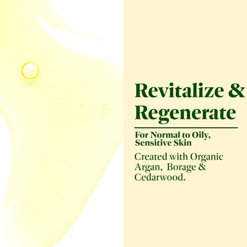 SanRe Organic Skinfood - Argan Aura - 100% USDA Organic Clearing and Anti-Aging Serum For Aging to Problem Skin