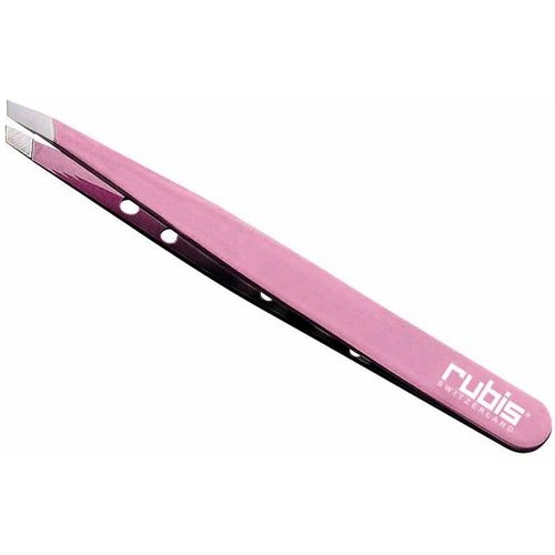 Rubis Switzerland Mc0135pk/r1k111-z08 Pink Slanted Tip Swiss Slanted Tip Tweeze, 0.1 Pound