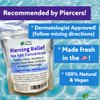 Urban ReLeaf Piercing Relief Sea Salt Concentrate AFTERCARE 6 oz. Bag! Makes 90 Cups! Safely Clean, Soothe, Gently Heal Irritated & Keloid Bump Piercings. Dead Sea Salt, Tea Tree, Rosemary