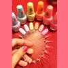 Honbay 20PCS Plastic 20 Tips False Nail Swatches Wheels Nail Art Color Polish Display Wheel for Manicure