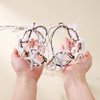 Unicra Starfish Headband Pearl Bride Wedding Hair Vine Shell Bridal Headpiece Beach Hair Accessories for Women and Girls (White Brown, Free Size)