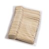 Perfect Stix - Green Spoon 95-100ct Green Spoon 95- Wooden Square Compostable Cutlery Taster Spoon with Concave, 3-1/2" Length, 100ct