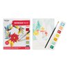 Brea Reese: Watercolor Painting Pad - Holiday Cheer - Compact Paint Palette, 8 Holiday Themed Pages & 4 Blank Sheets, Festive Adult Art Activity