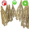 Bonka Bird Toys 3357 (Pk4) Vine Cones 5" x 1.75", Parrot Chew Foot Talon Craft Cage Toy, Amazon, African Grey, Conure, and Similar