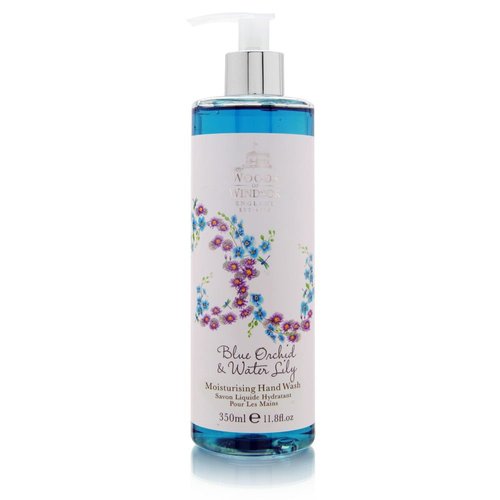 Woods of Windsor Blue Orchid & Waterlily Moisturising Hand Wash for her, 350ml