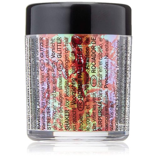 Stargazer Chunky Glitter Shaker - UV Orange 5g (For Hair, Body and Party)