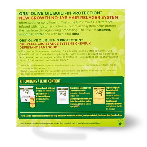 ORS Olive Oil Build-In Protection New Growth No-Lye Hair Relaxer - Extra Strength