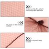 Hestya 200 Pack Hair Nets Invisible Elastic Mesh Regular 20 Inches Size with 1/4 Inches Opening, Nylon Invisible Hairnet (Brown)