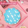 50PCS Blue Sky Paper Napkins 13 x 13 Inches Luncheon Napkins Cocktail Napkins Disposable Blue Sky Theme Decorations for Kids Baby Shower,Birthday Outdoor Camping Party Supplies