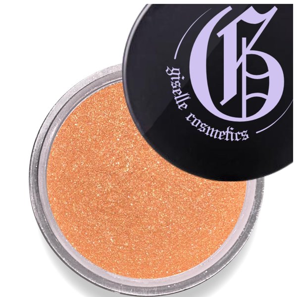 Giselle Cosmetics Desert Gold Eyeshadow Palette - Organic Eye Shadow, Mineral Powder, Matte & Shimmer Make Up - Natural, Neutral, Glitter, Loose Pigment, Smokey Eye Makeup, Mineral Eye Shadow