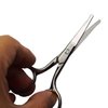 Motanar Professional Safety Grooming Scissors for Personal Care Facial Hair Removal and Ear Nose Eyebrow Trimming Stainless Steel Fine Straight Tip Scissors Men
