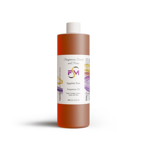 Egyptian Musk Fragrance Oil - 16 Fl Oz Plastic Bottle (480ml)