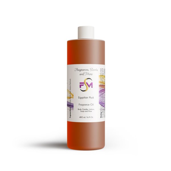 Egyptian Musk Fragrance Oil - 16 Fl Oz Plastic Bottle (480ml)