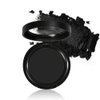 Mysense Single Matte Black Eyeshadow,Pressed Fine Powder Eye Shadow,High Pigment Longwear Single Black Eye Makeup for Day&Night (02)