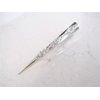 Generic Silver tone metal filigree alligator hair claw clip clamp (Length: 5), 1 Count (Pack of 1)