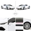 RASTAR Lamborghini HURACÁN LP610-4 RC Car Radio Remote Control, 1/24 Scale (White)