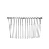 Honbay 6PCS Silver Fancy DIY Hair Clips Metal Wire Hair Combs Bridal Wedding Veil Combs (20 teeth)