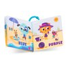 B. toys Bath Book 2 Pack Soft & Waterproof Books Learn Colors & Numbers Bath Toys for Babies, Toddlers 6 Months Tub Time Books Colors