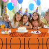 98 Pieces Basketball Party Decorations Basketball Tableware Set Plates Napkins Tablecloth Party Supplies Kit for Kids Boys Sports Table Cover Dinnerware Party Favors 24 Guests