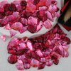 Kikonoke 950 Pieces Big Rhinestones Kit Sew On Rhinestones for Crafting Bulk Flatback Costume Jewelry Gems for Crafts DIY Clothes Shoes Jewelry Making (Pink)