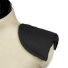Dritz 1" Covered Set Shoulder Pads, 1-Inch, Black