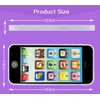 Cooplay White 1:1 Music Phone Toy Yphone Y-Phone Animal Play Cell Phone Learning English Educational Mobile Study Prize for Baby Kids Children