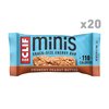 CLIF BAR Minis - Crunchy Peanut Butter - Made with Organic Oats - 5g Protein - Non-GMO - Plant Based - Snack-Size Energy Bars - 0.99 oz. (20 Pack)