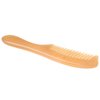 Breezelike Natural Sheep Horn Comb - No Static Handmade Wide Tooth Hair Comb - Professional Detangling Massage Comb with Gift Box