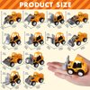 FANELEQU 36 Pack Pull Back Construction Engineering Vehicles Toy Playset, Mini Plastic Construction Excavator Trucks Car Toys for Boys Girls Kids Toddlers
