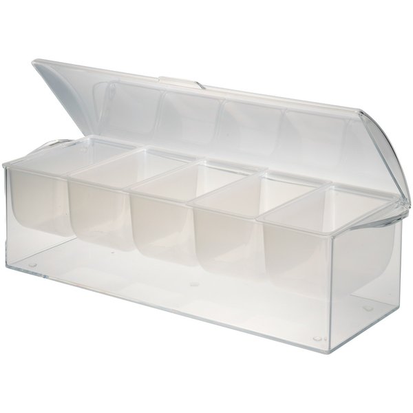Jumbl Chilled Condiment Server with 5 Removable Containers.