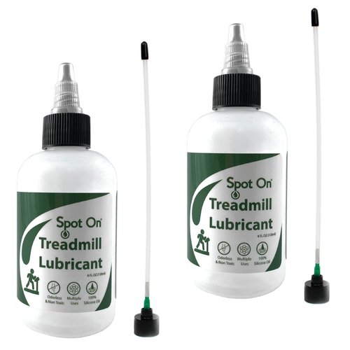 Premium Treadmill Belt Lubricant - Made in The USA - Patented Application Tube and Precision Twist Cap - 100% Pure Silicone - Spot On